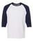 Gildan® Heavy Cotton Raglan Crewneck Three Quarter Sleeve T-Shirt